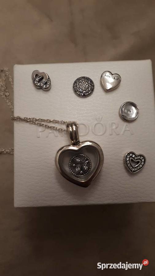 Naszyjnik srebrny Pandora sekretnik