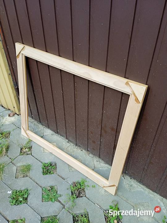 Rama do lustra grafiki orzechowa Żabno