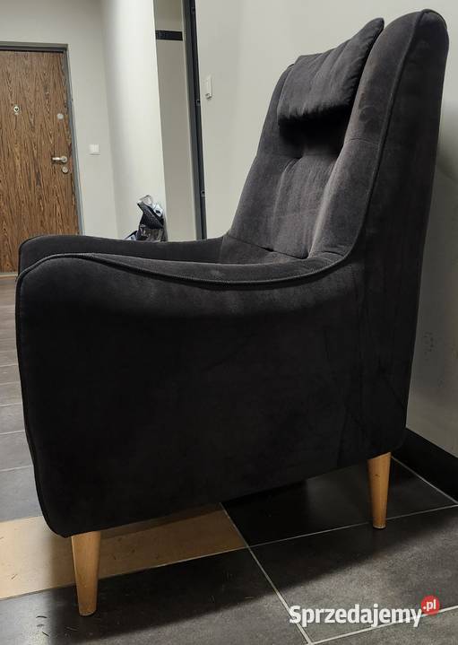 fotel z podnóżkiem agata meble