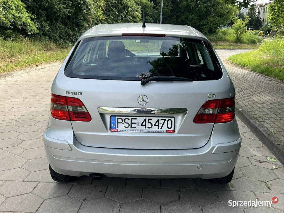 Mercedes B 180 Mercedes B 180 CDI Klimatyzacja manualna Gostyń