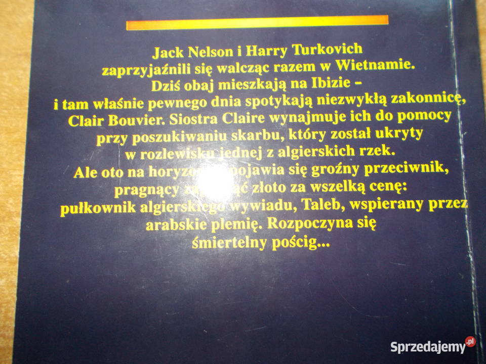 Jack Higgins Wyprawa złote runo thrillery, sensacyjne