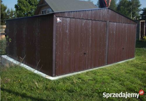 Garaż Blaszany 6x6 Garaże Blaszane Dwuspadowy Alwernia sprzedam
