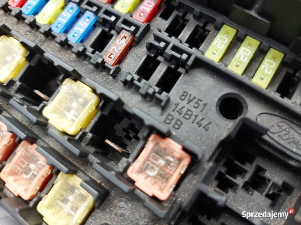 FORD FIESTA 10 16r skrzynka bezpieczników Skrzynki bezpieczników