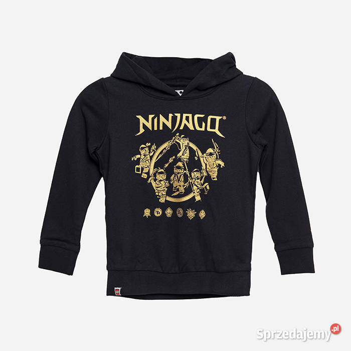134 Bluza z kapturem Lego Ninjago czarna