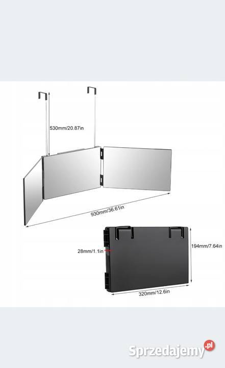 Przenośne lustro 360 3drożne lusterko lubuskie Gorzów Wielkopolski