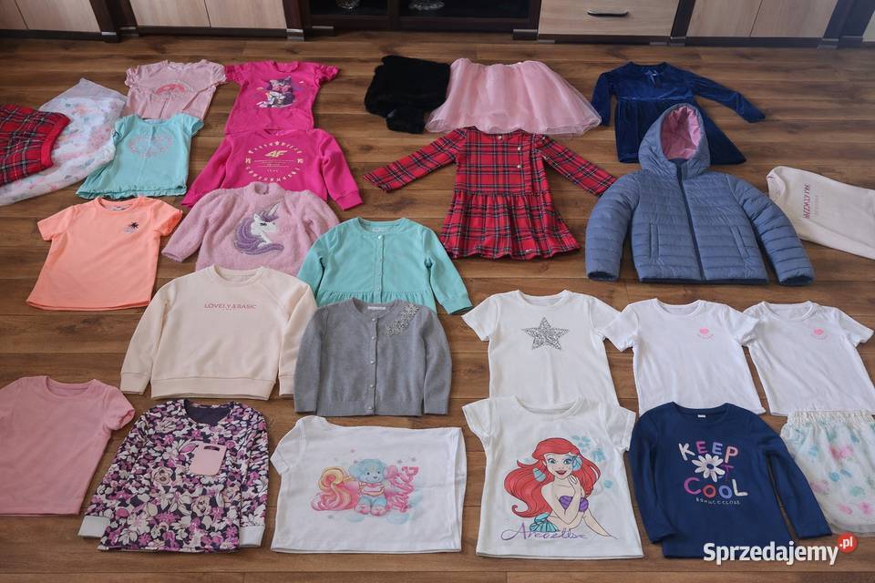 Ubrania dziewczynki 134140 małopolskie sprzedam