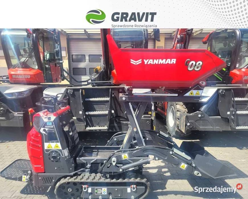 Wozidło gąsienicowe Yanmar C08 POWER Lublin sprzedam