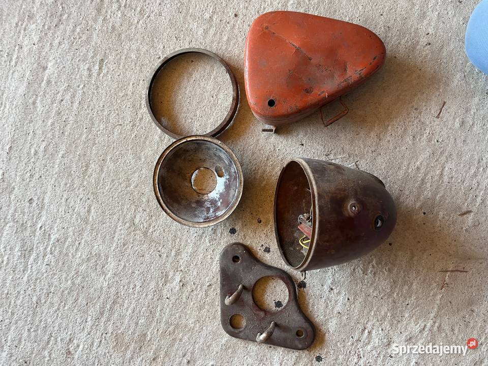 Lampa wsk wfm boczek osłoną schowek cybanty Obudowy lamp i żarówek Głogów Małopolski sprzedam