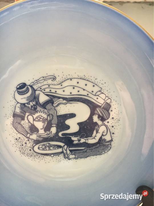 Filizanki porcelanowe motywy z bajek warmińsko-mazurskie Dobre Miasto sprzedam