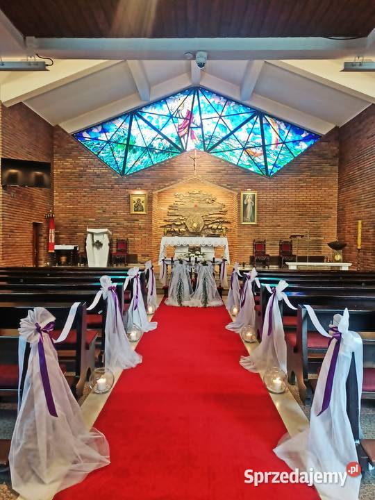 Dekoracje ślubne kościoła Trójmiasto Gdańsk obsługa imprez