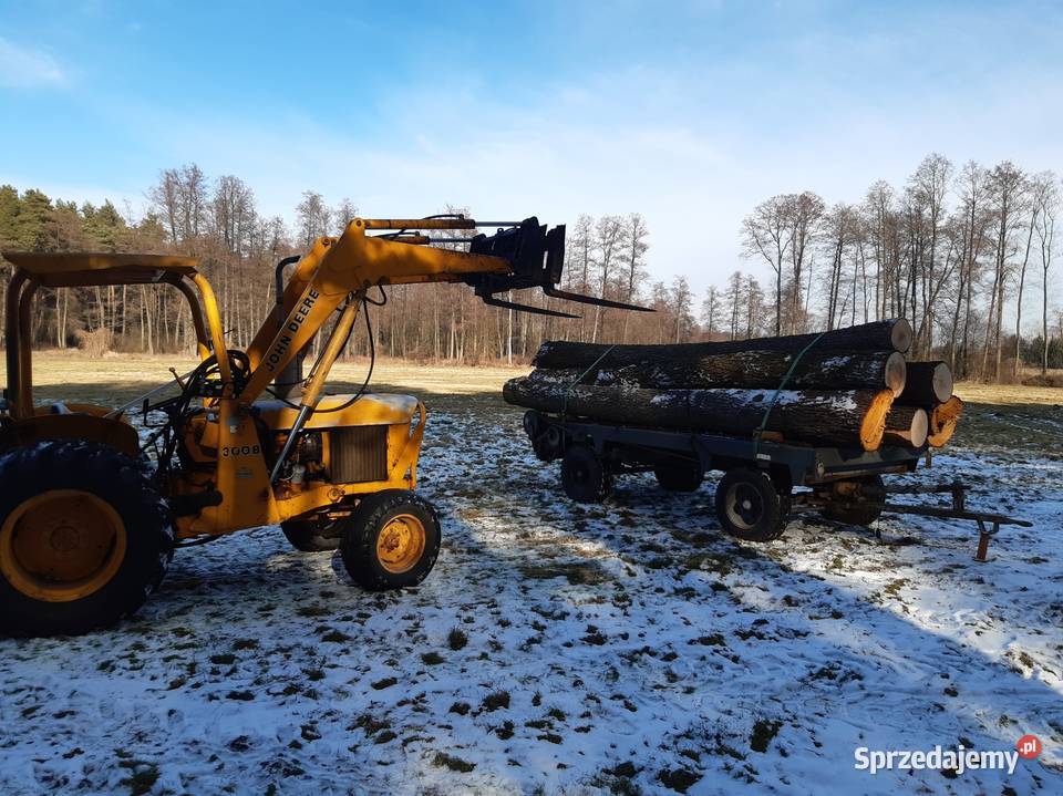 Ładowarka kołowa rolnicza John Deere ładowacz Suchożebry