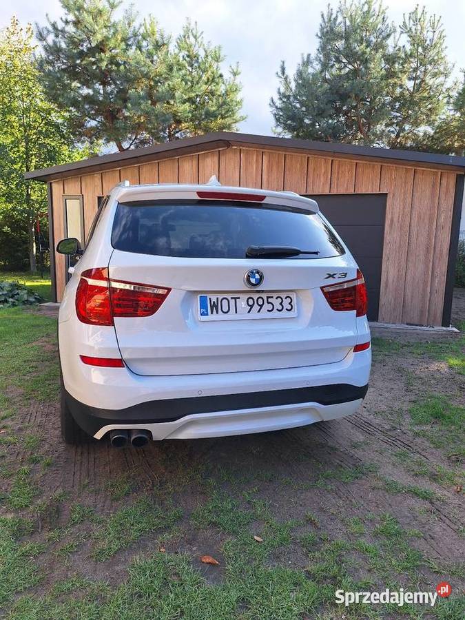 BMW X3 LCI 28i xdrive 2017r skórzana tapicerka