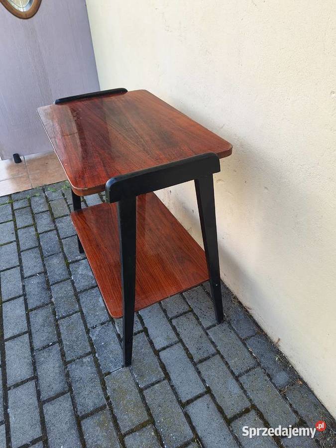 Stolik pod telewizor Radio z czasów PRL Meble Sochocin