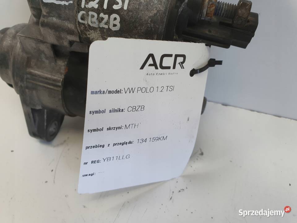 ROZRUSZNIK VW Polo V 12 TSI ROZRUSZNIK lubelskie Chełm