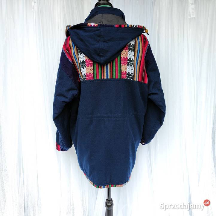 Kurtka zimowa boho bohemian hippie etno XL 42 Szczecin sprzedam