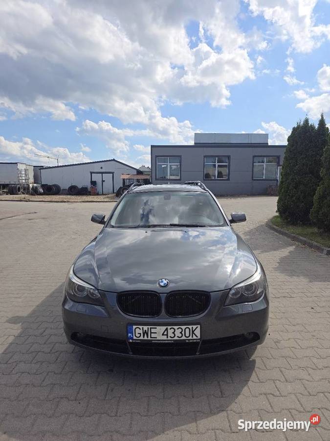 BMW 525D 177 2005 manualna Motoryzacja Wejherowo sprzedam