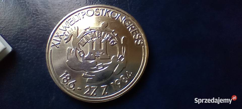 Stare monety Medal Gorch Fock Niemcy 118 Lesko