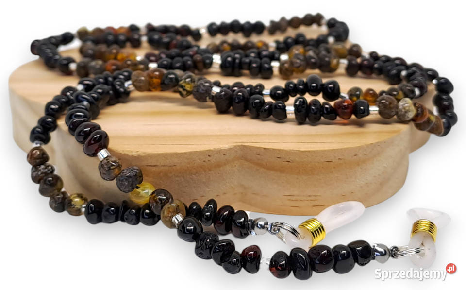 Sznurek do okularów z bursztynu BURSZTYN mazowieckie