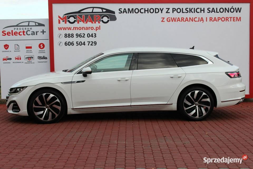 Volkswagen Arteon RLINE Shooting Brake Salon przyciemniane szyby Włocławek
