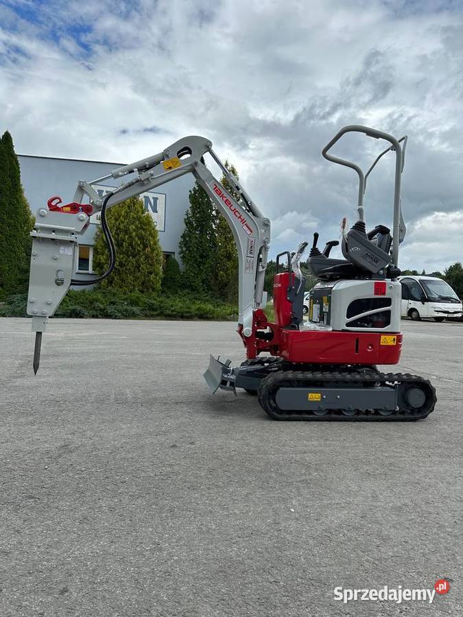 Nowa japońska mikro koparka Takeuchi TB210R nie Gorlice