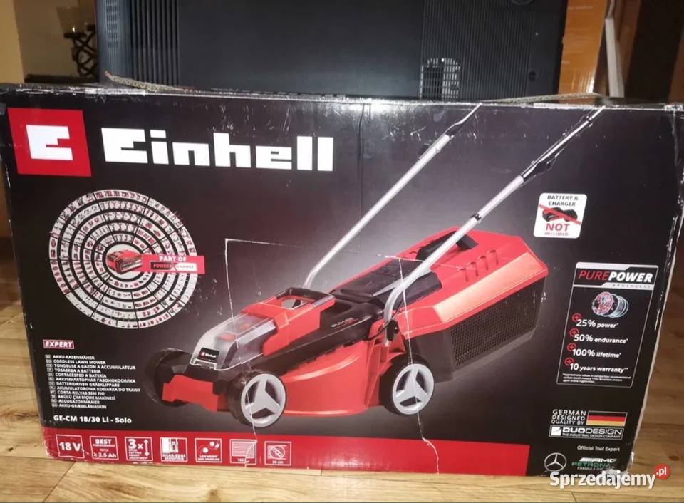 Kosiarka akumulatorowa Einhell GE 18V 30 Trzcianka