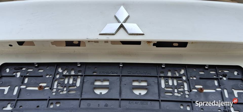 MITSUBISHI ASX KLAPA BAGAŻNIKA TYŁ TYLNA SCS2 Bieleń