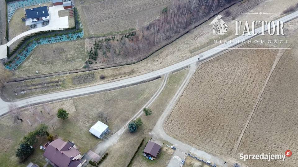 Działka budowlana 20 a na Polesiu Dominikowice 77zł/m2