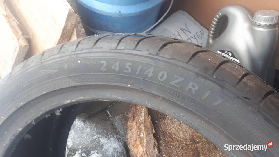 Nowa Opona z zapasu 2454017 dunlop sp sport maxx Garwolin sprzedam