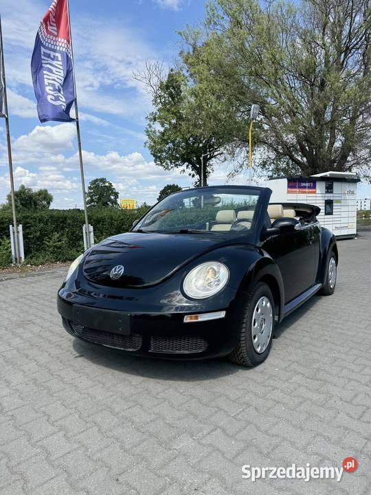 Volkswagen Beetle Cabrio 14 Benzyna 2009 101000km lubuskie Słubice