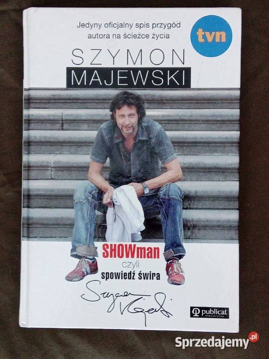 Książka Szymon Majewski czyli spowiedź świra Legionowo