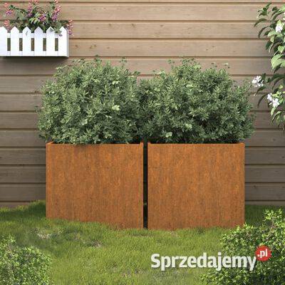 vidaXL Donice 2 42x40x39 stal Warszawa