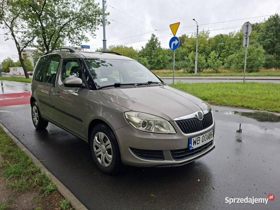 koda Roomster salon polska I 2006 brązowy Łódź