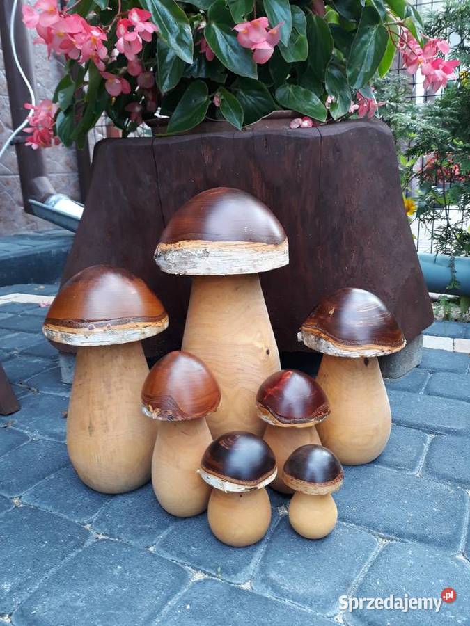 grzybki z drewna łódzkie Tomaszów Mazowiecki sprzedam