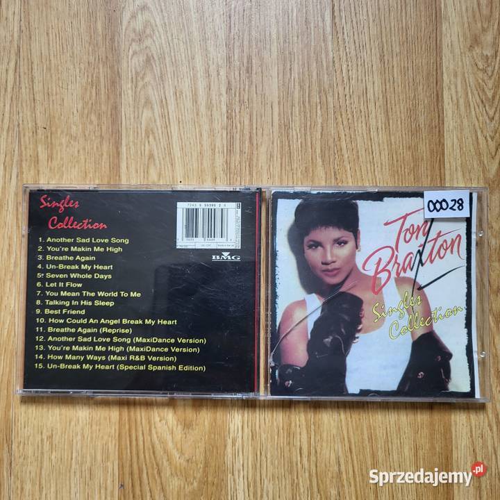 10 Tony Braxton na płytach CD kujawsko-pomorskie Bydgoszcz