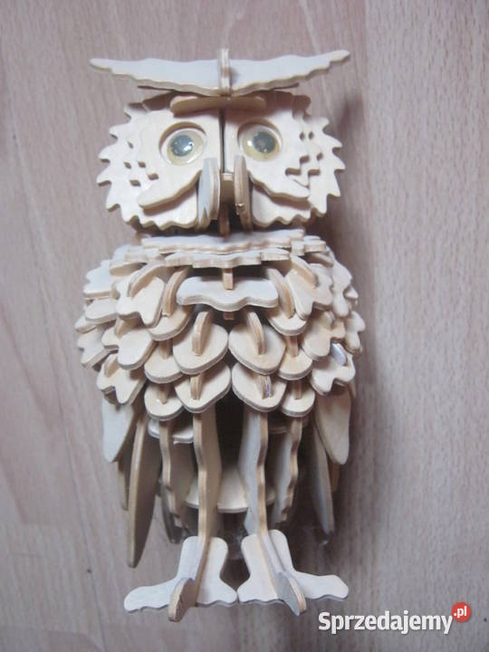 Model drewniany sowa Szczecin sprzedam