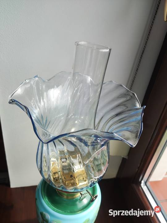 Angielska wiktoriańska lampa naftowa 882