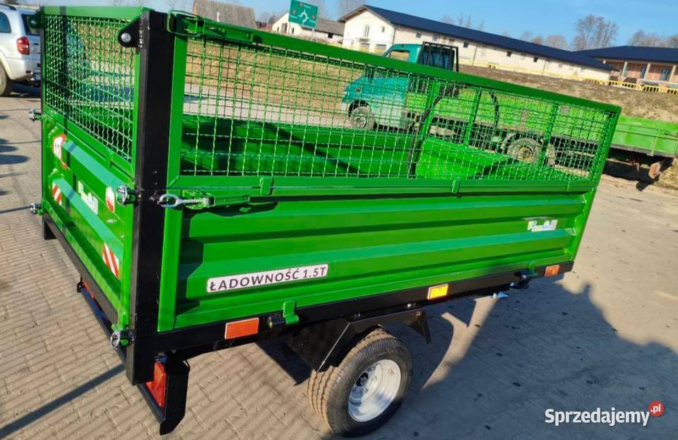 PRZYCZEPA JEDNOOSIOWA SELMAR nieuszkodzony Częstochowa