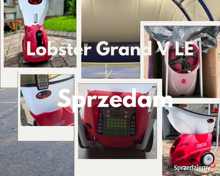 Maszyna do wyrzucania pilek Lobster Grand 5 LE