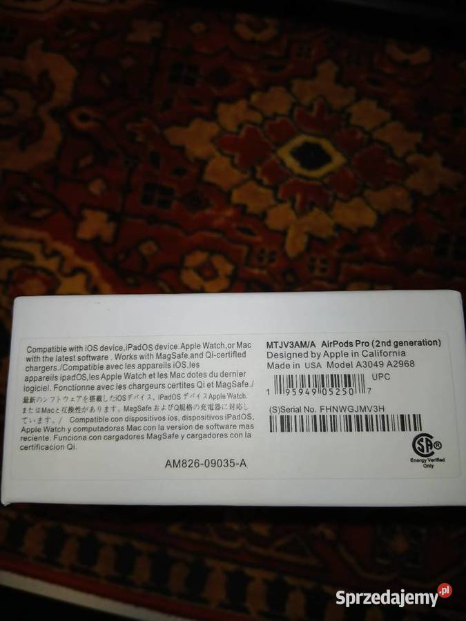 Airpods pro 2 nieużywane Kruklanki