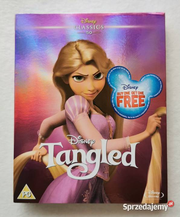 Tangled Zaplątani Bluray En 2010 Disney animowany łódzkie
