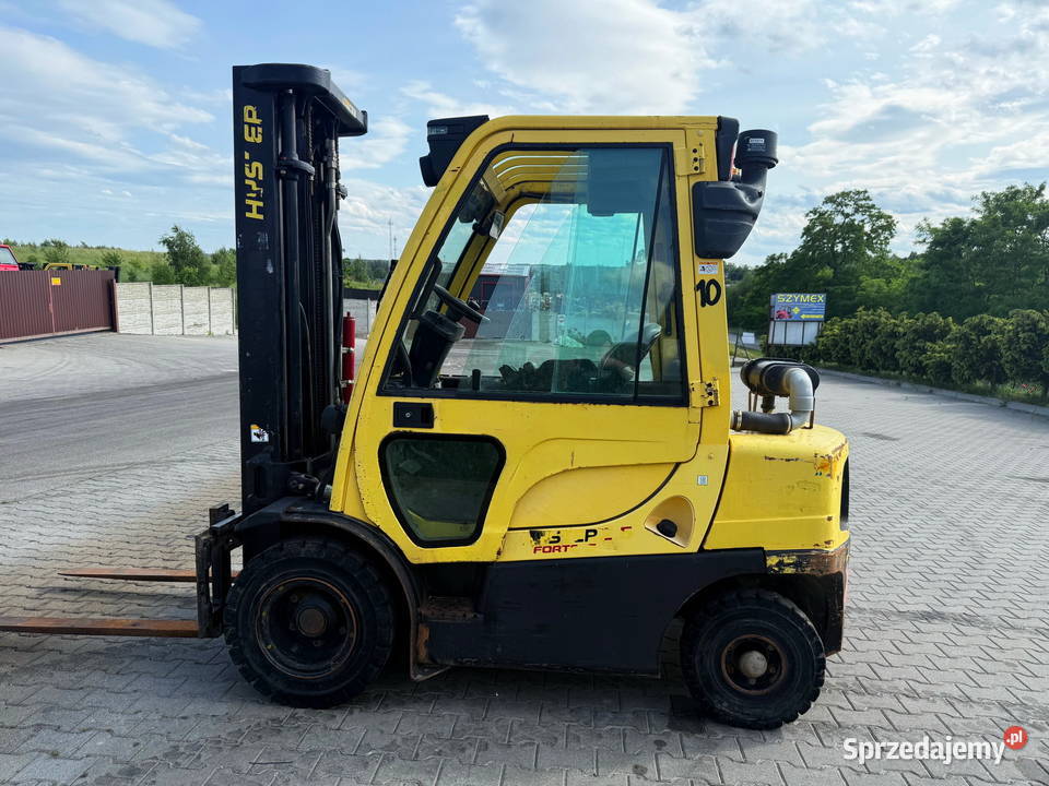 wózek widłowy HYSTER H25FT diesel Yanmar Triplex Działoszyn