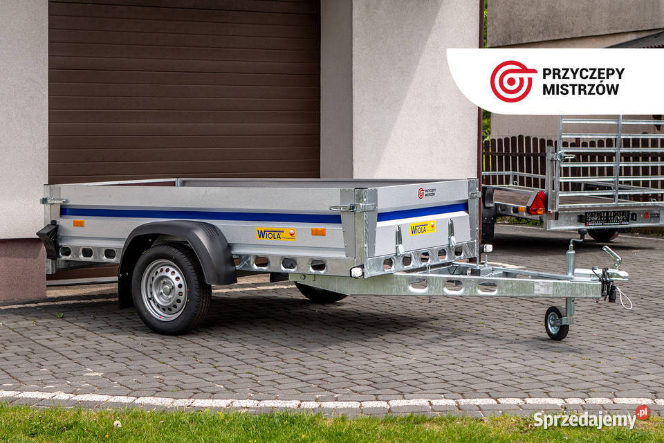 NOWA 2023 Przyczepa uchylna Wiola KRAKUS 242x122 wywrotki Dąbrowa Górnicza