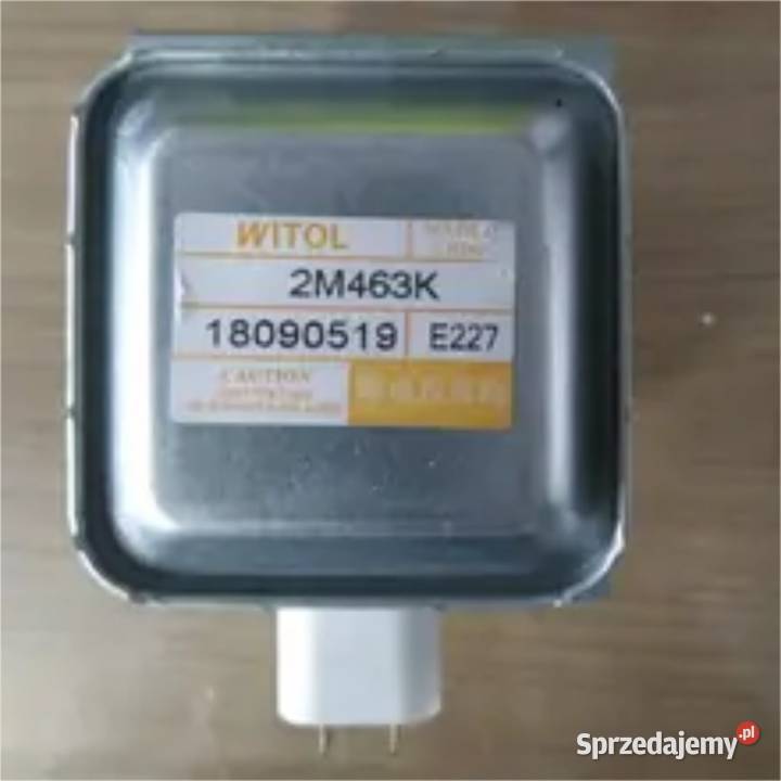 MAGNETRON 2M463K moc 1500 W chłodzony wodą Siemianowice Śląskie sprzedam