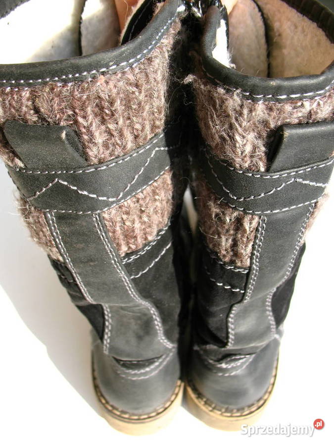 Wygodne ocieplane Highland Creek jeziennozimowe skóra ekologiczna Olsztyn sprzedam