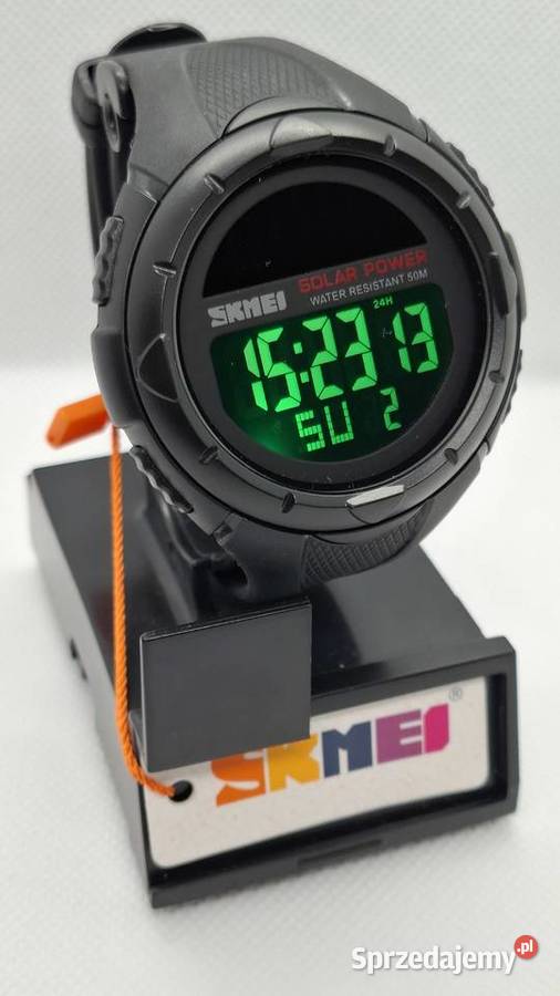Nowy zegarek SOLAR marki SKMEI 1405 kolor czarny Częstochowa