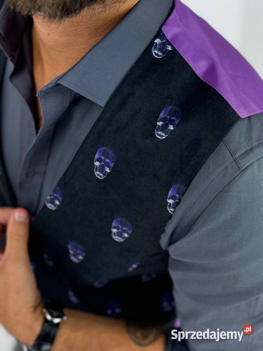 GIOVANNI PERA kamizelka męska D631 czarna w wielkopolskie