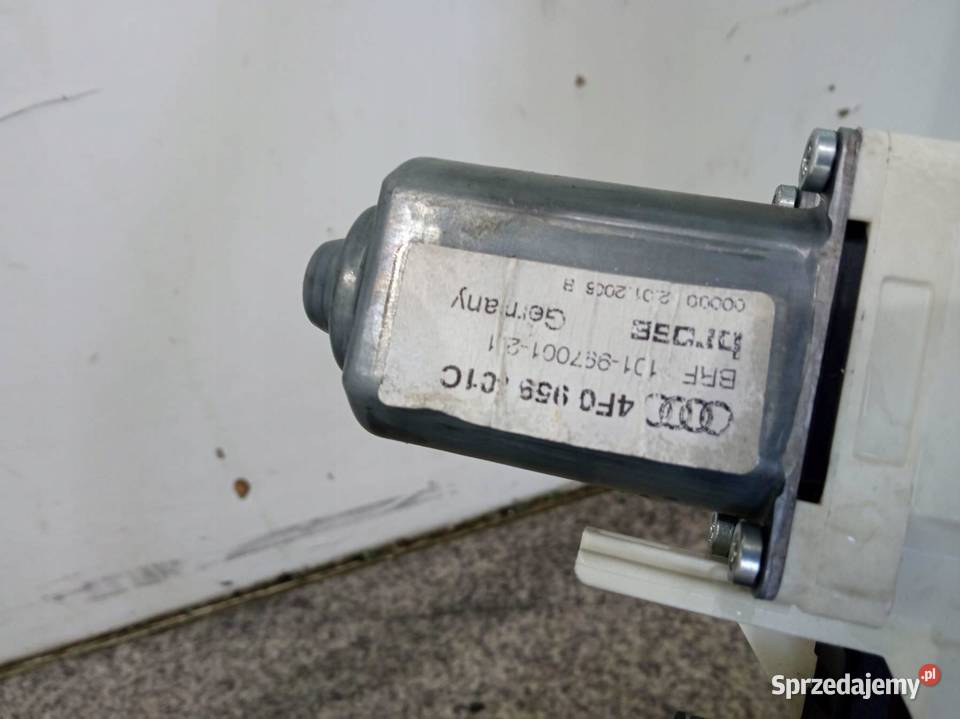 MECHANIZM SZYBY LEWY TYŁ SEDAN 4F0959C1C Audi A6