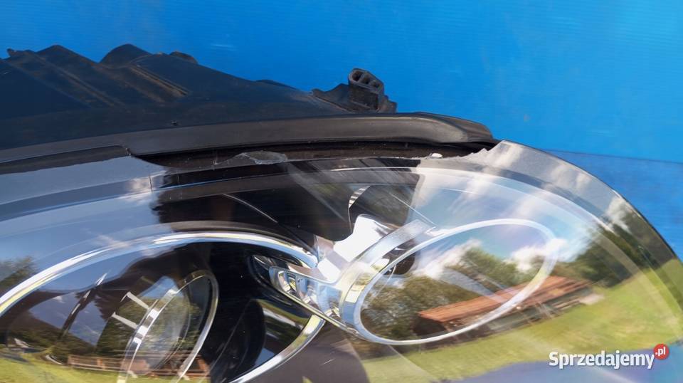 LAMPA PRAWY PRZÓD EU XENON PORSCHE 981 BOXSTER Lampy przednie Nowy Tomyśl