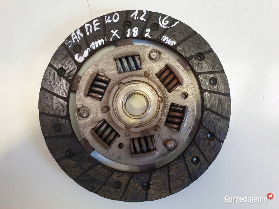 Dacia Sandero I 12 16V SPRZĘGŁO tarcza docisk osobowe Chełm