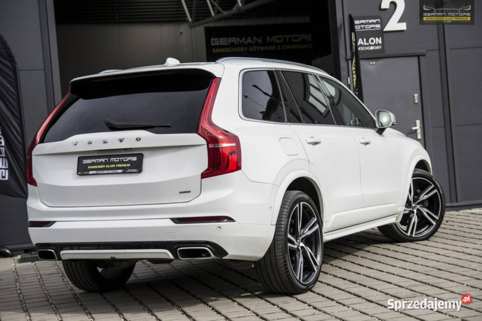 Volvo XC 90 R design 7os Head Up Panorama Ledy asystent pasa ruchu Dębogórze sprzedam
